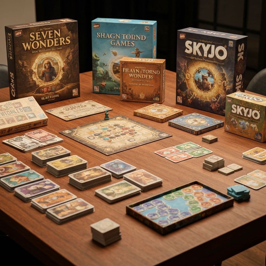 Collection de jeux de société